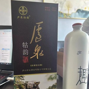 庐泉牯韵浓香型白酒500ml一瓶装包装
