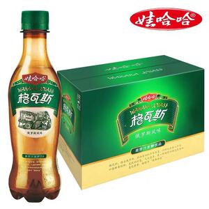 娃哈哈格瓦斯碳酸饮料330ml*15瓶整箱俄罗斯风味麦芽发酵可乐饮品