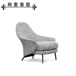 意式轻奢创意躺椅网红小客厅简约现代设计师坐靠椅北欧时尚休闲椅