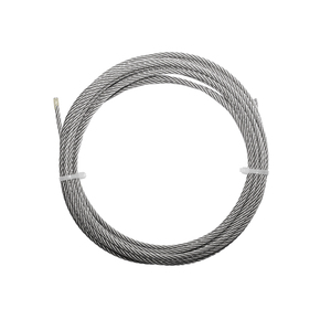304 7*19结构软钢丝绳晾衣绳牵引栏杆紧固规格齐全量大价优