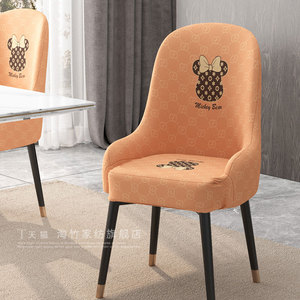 新款弧形椅套椅垫万能椅子套罩餐桌凳子套罩弹力加厚椅套餐椅套罩