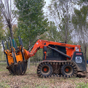 新品大型挖树机 履带一体式起苗机带土球拔树起树机挖机改液压移