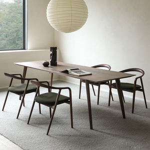 IKEA宜家北欧简约实木餐桌白蜡木客厅家用办公桌工作台洽谈桌会议