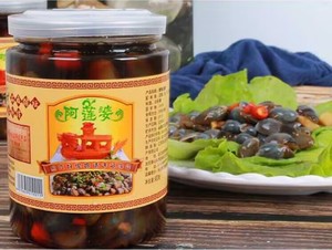 阿莲婆醉泥螺即食400g*2瓶海鲜蒜香泥螺罐装