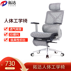 人体工学椅电脑椅靠背舒适座椅可升降办公椅可调节镂空透气电竞椅