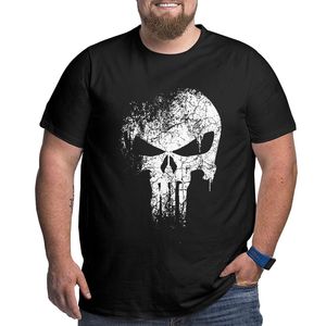 Punisher 3D print short sleeve T-shirt惩罚者3D印花 短袖男T恤