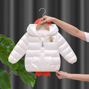 冬季儿童宝宝羽绒服1一2岁婴儿男童3女童4轻薄可爱小黄鸭棉衣外套