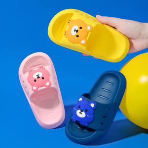 儿童拖鞋可爱男女宝宝中大童小孩子家用外穿洗澡防滑舒适软底凉拖