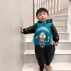 日系男童书包轻便儿童蛋壳包幼儿园宝宝背包韩版卡通男孩双肩包潮