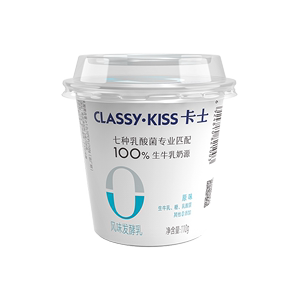 卡士酸奶110g*15杯0添加酸奶装原味学生7种乳酸菌营养风味发酵乳