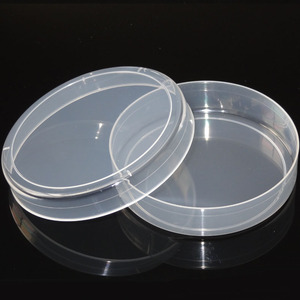 90mm塑料培养皿 PP材质 可高温灭菌 单套价格  500套/箱 一次性塑料PP培养皿