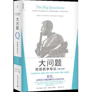 正版二手大问题：简明哲学导论[美]罗伯特·所罗门广西师范大学出