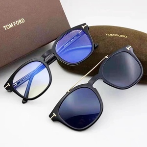 新品TomFord汤姆福特板材近视眼镜框 套镜TF5532-B男女款夹片墨镜