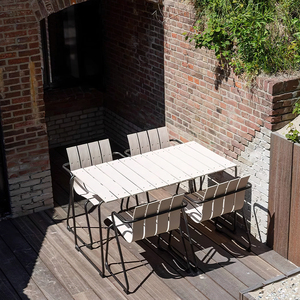 简约现代铝合金桌椅组合户外庭院休闲桌子室外露天阳台花园小茶桌