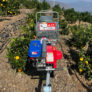 山地轨道运输机适用果园茶山梯田景区农用工程搬运运输车