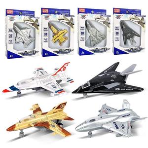 Alloy Metal Diecast Aircraft Model Windup Children Toy Gift