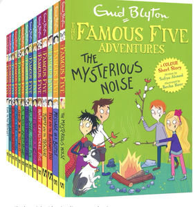 英文绘本 Enid Blyton Famous Five 五个小伙伴历险记14册点读