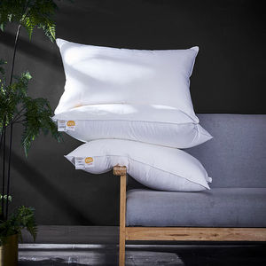 斯诺曼枕头温德姆五星级酒店升级款舒适家用高弹白鹅绒枕芯中枕单