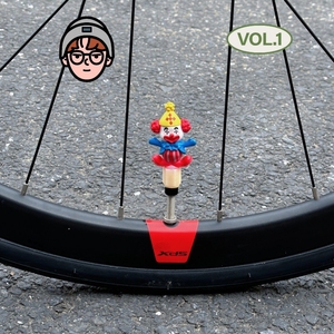 自行车轮胎气门芯装饰创意小丑骰子转换头美嘴轮胎充气孔可爱配件