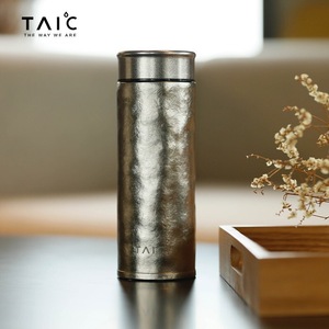 TAIC太可纯钛保温杯家用户外带茶滤水杯子男女旅行钛度定制直滤杯