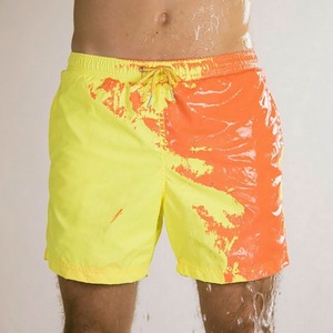 Color changing trunks Beach pants 男式遇水变色泳裤沙滩直筒裤