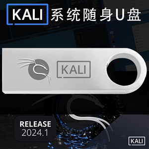 2024 kali 随身U盘Linux系统启动盘安装装机即插即用黑客渗透KALI