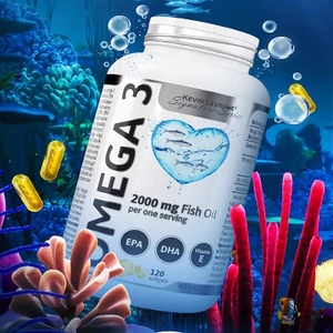 凯文莱弗隆鱼油OMEGA3含EPA DHA健身增肌补剂抗氧化护关节120粒