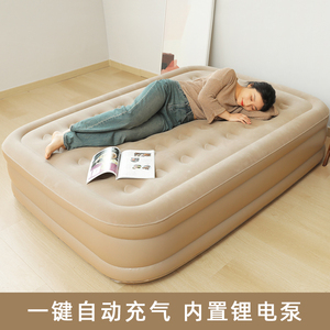 自动充气床便携户外加高1.2米双人气垫床单人午休露营家用打地铺