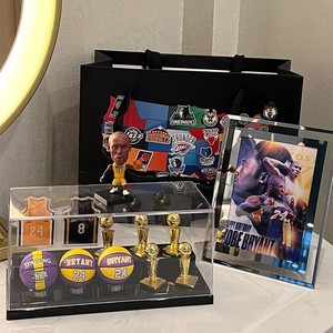NBA篮球人物纪念盒｜高品质球星周边摆件男生生日礼物创意手办