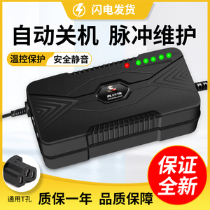 电动车电瓶充电器48V12AH60V20AH72伏新日爱玛雅迪电车三轮车通用