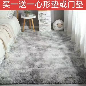 地毯卧室床边毯客厅满铺大面积毛毯地垫家用少女房间宿舍民宿垫子