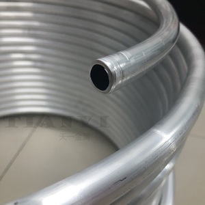 纯铝盘管 软薄壁空心管 冰箱 空调无缝毛细铝管 4 6 8 10 12*1mm