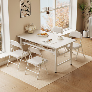 IKEA宜家餐桌免安装可折叠简易摆摊便携小桌子家用出租屋书桌美甲