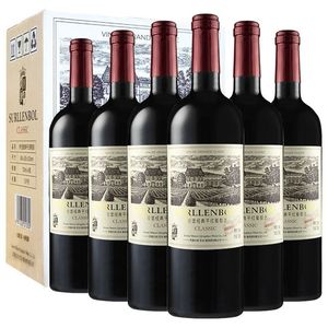 萨伦堡经典干红葡萄酒750ml*6瓶13度法国进口原酒聚会餐酒整箱