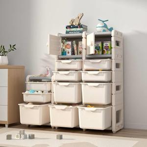 儿童玩具收纳架多层收纳柜分类婴儿置物架宝宝整理箱大储物懒角落