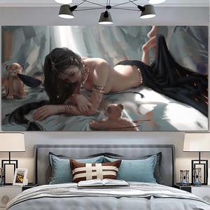 3D动漫鬼刀背景墙ins风壁纸女孩公主个性卧室自粘墙纸壁画墙布