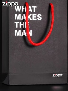 正版Zippo包装盒手提礼袋原装煤油打火机礼盒送礼包装盒礼盒空盒
