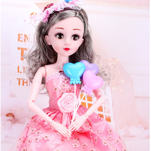 乐乐芭比洋娃娃礼盒套装大号60厘米女孩玩具仿真公主儿童礼物礼品