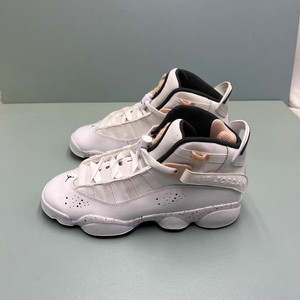 Air Jordan 6 Rings 耐克AJ六冠王白粉篮球鞋323419-180