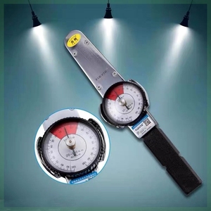 力矩表盘式螺拴扭矩带表扳手扭力新款公制扣件专用钢管测量仪器.