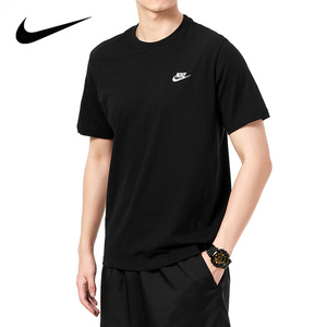 Nike耐克短袖男正品夏季男士运动体恤半袖圆领纯棉T恤AR4999-013