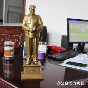毛主席像摆件纯铜像伟人全身雕塑像开国大典铜雕摆件客厅现代礼品