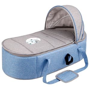 新生婴儿提篮便携车载外出安全带手提篮子宝宝出院床中床平躺睡篮