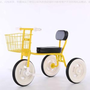 新款儿三轮车脚踏小孩车自JLW-102行车宝宝童车简约推车41-3-童2-