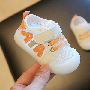 宝宝鞋子春夏季女童学步鞋6个月婴儿鞋一岁男宝软底婴幼儿单网鞋2