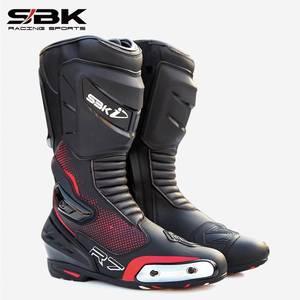 新品SBK摩托车鞋子公路赛道赛车骑行长靴男四季骑士越野靴子防品