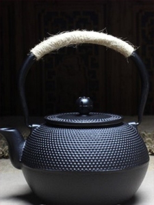 小丁炉铁茶壶铸铁水壶生铁壶电陶大容量泡茶围煮茶壶烧水摆件火锅