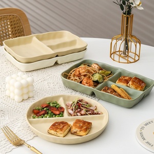 减肥定量小饭盒211分格餐盘大人专用分餐盘家用餐具分隔盘子减脂