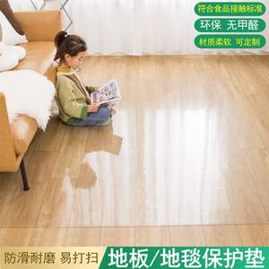 透明地垫木地板防水保护垫地毯膜客厅可擦免洗pvc进门口塑料脚垫