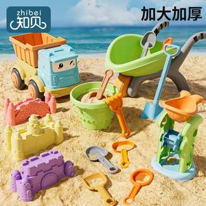 沙滩玩具挖沙铲儿童车宝宝戏水沙工具子小孩海边玩沙子沙漏桶套装